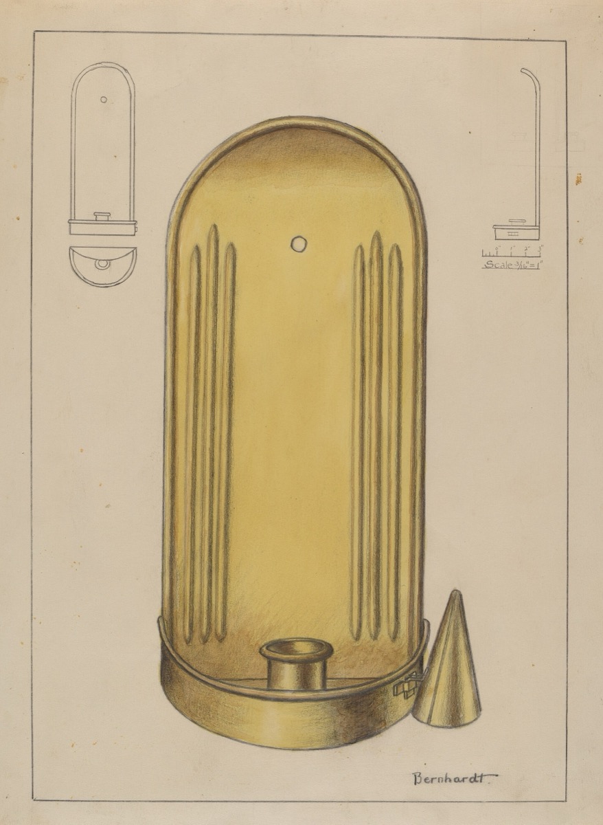 Brass candle holders